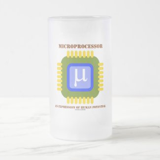 Microprocessor An Expression Of Human Potential Coffee Mug