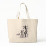 Microscope and an Elephant Tote Bags