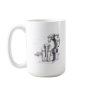 Microscope and an Elephant Mugs