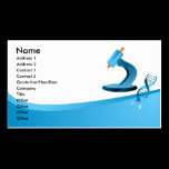 Microscope Business Card business cards