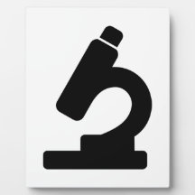 Microscope Display Plaque