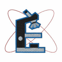 Microscope embroidered shirts
