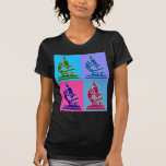 Microscope Pop Art Tee Shirt