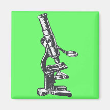 Microscope Refrigerator Magnets