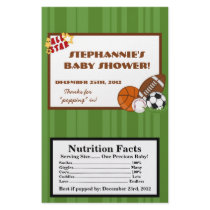 Microwave Popcorn Wrapper All-Star Green Flyers