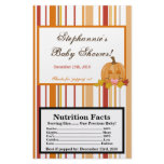 Microwave Popcorn Wrapper Autumn Fall Pumpkin Baby Flyer