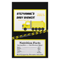 Microwave Popcorn Wrapper Construction Full Color Flyer