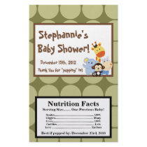 Microwave Popcorn Wrapper Jungle Play Flyer