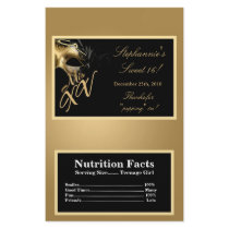 Microwave Popcorn Wrapper Mis XV Gold Flyer Design