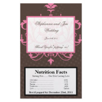 Microwave Popcorn Wrapper Pink Chandelier Flyer Design
