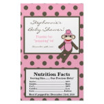 Microwave Popcorn Wrapper Pink Sock Monkey flyers