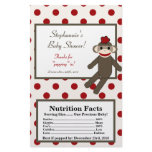 Microwave Popcorn Wrapper Red Sock Monkey flyers