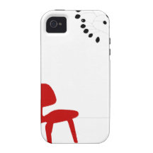 Mid Century Love Vibe iPhone 4 Cover