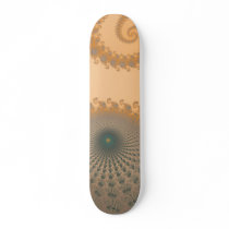 Mid Gold Spirole Skateboard by JamesOakley Mid Gold Spirole Skateboard