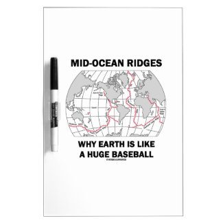 Mid-Ocean Ridges Why Earth Like Huge Baseball Hmr