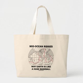 Mid-Ocean Ridges Why Earth Like Huge Baseball Hmr Jumbo Tote Bag