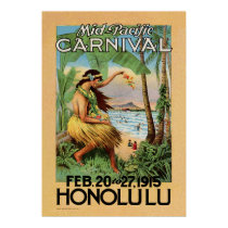 Mid-Pacific Carnival - Honolulu - 1915 posters by paperoak Mid-Pacific Carnival - Honolulu - 1915 posters
