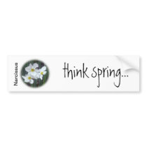mid-spring floral selections bumper sticker