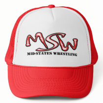Mid-States Wrestling Hat by midstatespromotions Mid-States Wrestling Hat