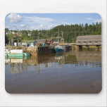 Mid tide at the Bay of Fundy at St. Martins, New Mouse Pads