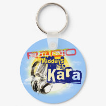 Middays With Kara Keychain by bounceradio Middays With Kara Keychain