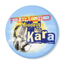 Middays With Kara Magnet