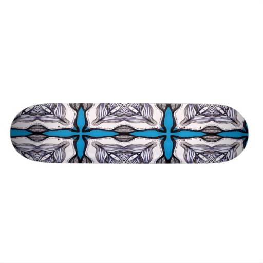 Middle Ages Cross Skate Board Deck