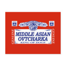 Middle Asian Ovtcharka Post Cards