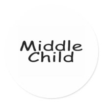 Middle Child stickers by TeeZazzle Middle Child stickers