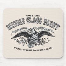 Middle Class Party Mouse Pads