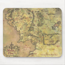Middle Earth #2 Map Mousepad