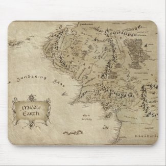 Middle Earth Mouse Pad