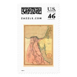 Middle East Egypt Map - 1800 Stamps
