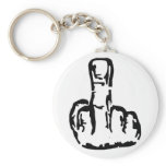 Middle Finger Key Chains