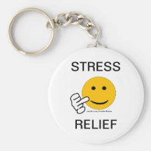 Middle Finger Stress Relief Keychain