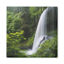 Middle North falls, Silver Falls State Park, Refrigerator Magnets