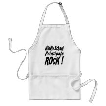 Middle School Principals Rock! Apron