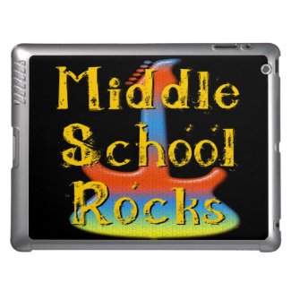 Middle School Rocks - Guitar iPad Covers
