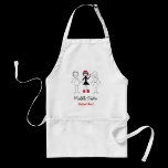 Middle Sister Rebel Red Apron
