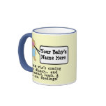 Middle Skintone, Blue Onesie Coffee Mug