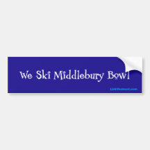 Middlebury Vermont Bumper Sticker