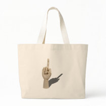 MiddleFinger120710 Canvas Bag