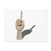 MiddleFinger120710 Postcards