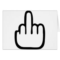 Middlefinger - Fuck you cards
