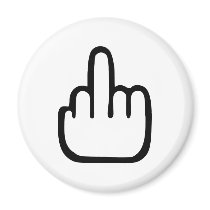 Middlefinger - Fuck you magnets