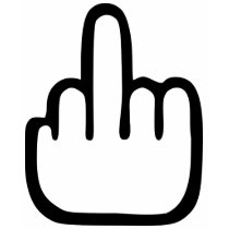 Middlefinger - Fuck you t-shirts by Thinkdifferent Middlefinger - Fuck you t-shirts