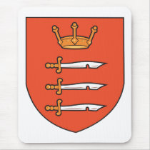 Middlesex Coat of Arms mousepads by FlagTshirts Middlesex Coat of Arms mousepads