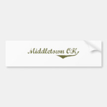 Middletown  Revolution t shirts Bumper Sticker