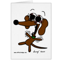 Midge Freakin' Out Graduation Card cards