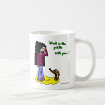Midge "Stuck In The Piddle With You" Mug mugs